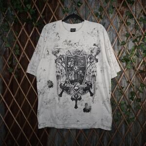 XL - Vintage Y2K Brooklyn Express T-Shirts angel wings